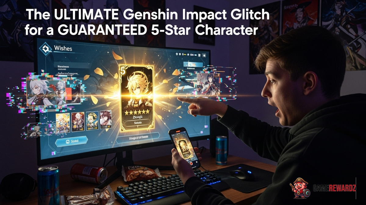 The Ultimate Genshin Impact Glitch for a GUARANTEED 5-Star Character.